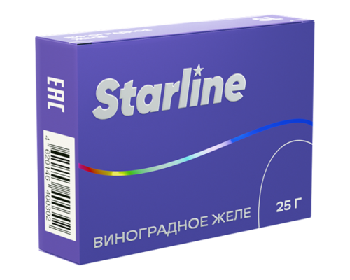 Табак для кальяна Starline Виноградное желе (Старлайн - Виноградное желе) - 25 гр