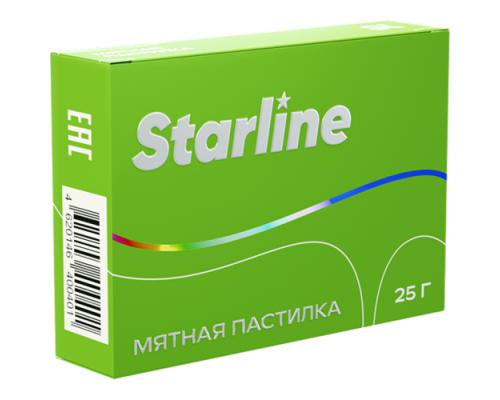 Табак для кальяна Starline Мятная пастилка (Старлайн - Мятная пастилка) - 25 гр