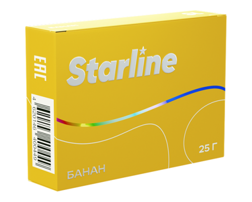 Табак для кальяна Starline Банан (Старлайн - Банан) - 25 гр