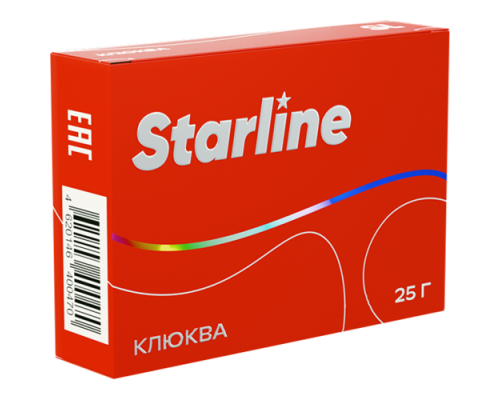 Табак для кальяна Starline Клюква (Старлайн - Клюква) - 25 гр