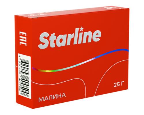 Табак для кальяна Starline Малина (Старлайн - Малина) - 25 гр