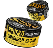 Табак для кальяна Brusko Лимонные вафли - 125 гр