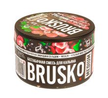 Бестабачная смесь BRUSKO - КРАСНЫЙ ВИНОГРАД И СМОРОДИНА (MEDIUM) - 250 ГР