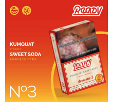 Табак для кальяна Ready 3 Kumquat Sweet Soda - 30 гр