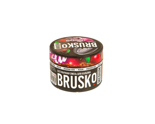 Бестабачная смесь BRUSKO - ВИШНЕВАЯ КОЛА (MEDIUM) - 50 ГР - Вишня  