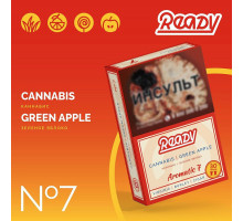 Табак для кальяна Ready 7 Cannabis Green Apple - 30 гр