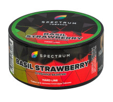 Табак для кальяна Spectrum Hard Line Basil Strawberry - 25 гр