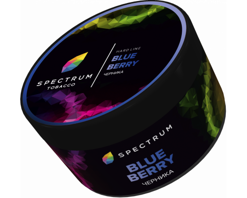 Табак для кальяна Spectrum Hard Line Blue Berry (Спектрум Хард Лайн - Черника) - 200 гр