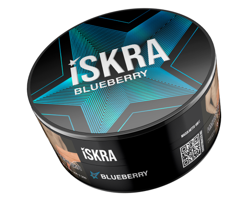 Табак для кальяна Iskra Blueberry (Искра - Черника) - 100 гр