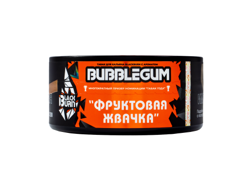 Табак для кальяна BlackBurn Bubblegum (БлэкБерн - Фруктовая жвачка) - 100 гр