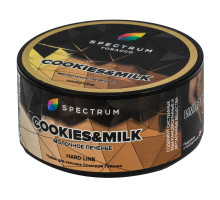 Табак для кальяна Spectrum Hard Line Cookies & Milk - 25 гр