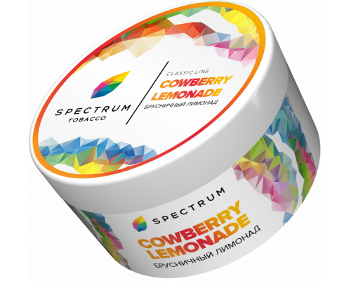 Табак для кальяна Spectrum Cowberry Lemonade (Спектрум - Брусничный Лимонад) - 200 гр