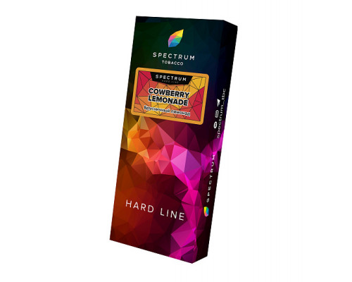 Табак для кальяна Spectrum Hard Line Cowberry Lemonade (Спектрум - Брусничный Лимонад) - 100 гр