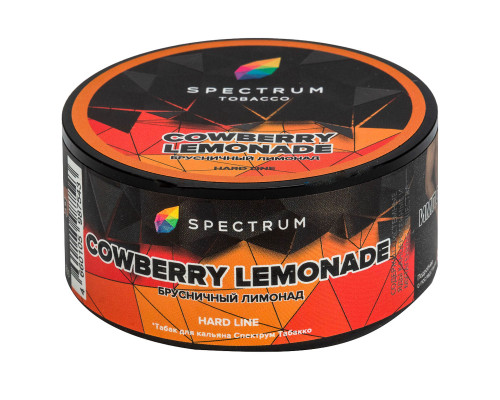 Табак для кальяна Spectrum Hard Line Cowberry Lemonade (Спектрум - Брусничный Лимонад) - 25 гр