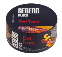 Табак для кальяна Sebero Black Del Toro - 25 гр