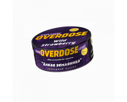 Табак для кальяна Overdose Wild Strawberry  (Овердоз - Дикая земляника) - 25 гр