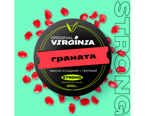 Табак для кальяна Original Virginia Strong Граната (Ориджинал Вирджиния Стронг Гранатовый сок с малиной) - 25 гр