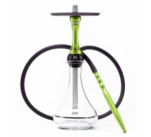 Кальян ALPHA HOOKAH - X LIME (КОМПЛЕКТ: ШАХТА, БЛЮДЦЕ, ШЛАНГ, МУНДШТУК)