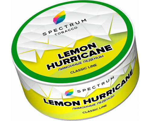 Табак для кальяна Spectrum Lemon Hurricane (Спектрум - Лимонные леденцы) - 25 гр