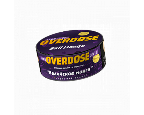 Табак для кальяна Overdose Bali Mango  (Овердоз - Балийское Манго) - 25 гр