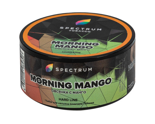 Табак для кальяна Spectrum Hard Line Morning Mango (Спектрум Хард Лайн - Овсянка с манго) - 25 гр