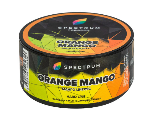 Табак для кальяна Spectrum Hard Line Orange Mango (Спектрум Хард Лайн - Манго-цитрус) - 25 гр