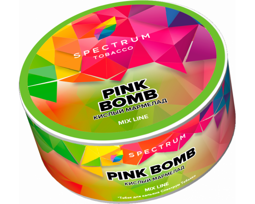 Табак для кальяна Spectrum Mix Line Pink Bomb (Спектрум Микс Лайн - Кислый Мармелад) - 25 гр