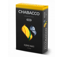 Бестабачная смесь CHABACCO ICE MANGO(ЛЕДЯНОЕ МАНГО) 50 ГР STRONG