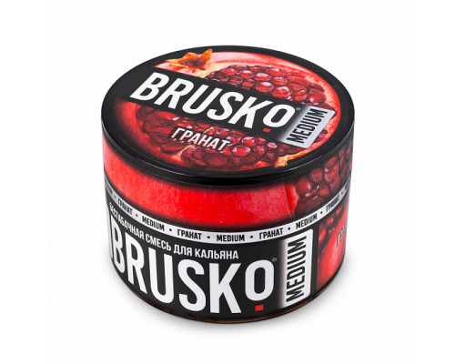 Бестабачная смесь BRUSKO - ГРАНАТ (MEDIUM) - 50 ГР - Гранат  