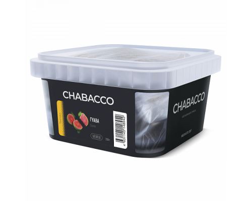 Бестабачная смесь CHABACCO GUAVA (ГУАВА) 200 ГР MEDIUM - Гуава  