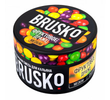 Бестабачная смесь BRUSKO - ФРУКТОВОЕ ДРАЖЕ (MEDIUM) - 250 ГР