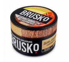 Бестабачная смесь BRUSKO - ДЫНЯ С КОКОСОМ И КАРАМЕЛЬЮ (MEDIUM) - 50 ГР