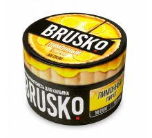 Бестабачная смесь BRUSKO - ЛИМОННЫЙ ПИРОГ (MEDIUM) - 50 ГР