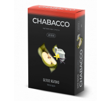 Бестабачная смесь CHABACCO WHITE APPLE (БЕЛОЕ ЯБЛОКО) 50 ГР MEDIUM