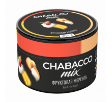 Бестабачная смесь CHABACCO MIX FRUIT MERINGUE (ФРУКТОВАЯ МЕРЕНГА) 50 ГР MEDIUM