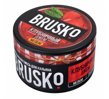 Бестабачная смесь BRUSKO - КЛУБНИЧНЫЙ ДЖЕМ (MEDIUM) - 250 ГР