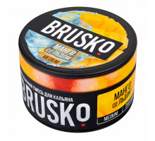 Бестабачная смесь BRUSKO - МАНГО СО ЛЬДОМ (MEDIUM) - 250 ГР