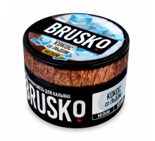 Бестабачная смесь BRUSKO - КОКОС СО ЛЬДОМ (MEDIUM) - 50 ГР