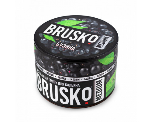 Бестабачная смесь BRUSKO - БУЗИНА (MEDIUM) - 50 ГР - Бузина  