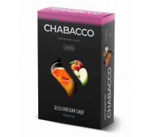 Бестабачная смесь CHABACCO BELGIAN CIDER (БЕЛЬГИЙСКИЙ СИДР) 50 ГР MEDIUM