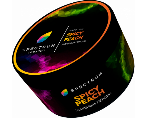 Табак для кальяна Spectrum Hard Line Spicy Peach (Спектрум - Жареный Персик) - 200 гр