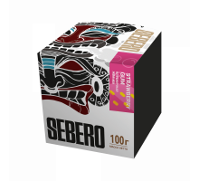 Табак для кальяна Sebero Strawberry Gum - 100 гр