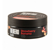 Табак для кальяна Sebero Black Strawberry Banana - 100 гр