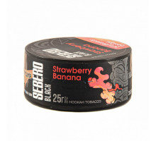 Табак для кальяна Sebero Black Strawberry Banana - 25 гр