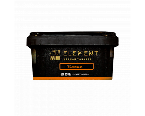 Табак для кальяна Element Земля Lemongrass (Элемент Земля - Лемонграсс) - 200 гр