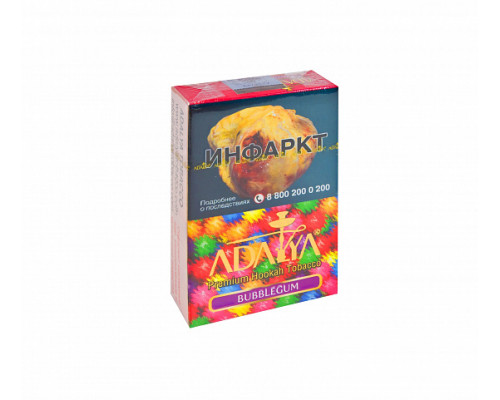 Табак ADALYA - BUBBLEGUM - 50 гр - Жвачка  