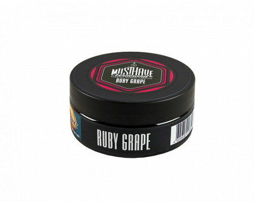 Табак для кальяна Must Have Ruby Grape (Мастхэв - Красный виноград) - 125 гр