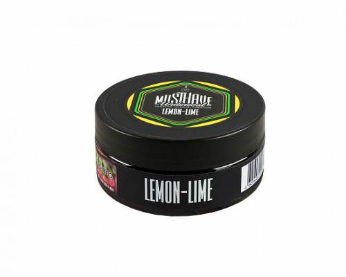 Табак для кальяна Must Have Lemon Lime (Мастхэв - Лимон Лайм) - 125 гр