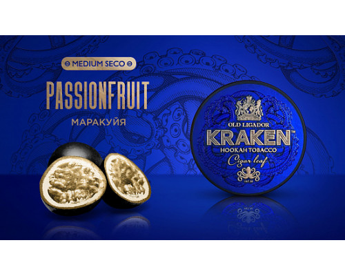 Табак KRAKEN - PASSION FRUIT (МАРАКУЙЯ) - 30 ГР - Маракуйя  