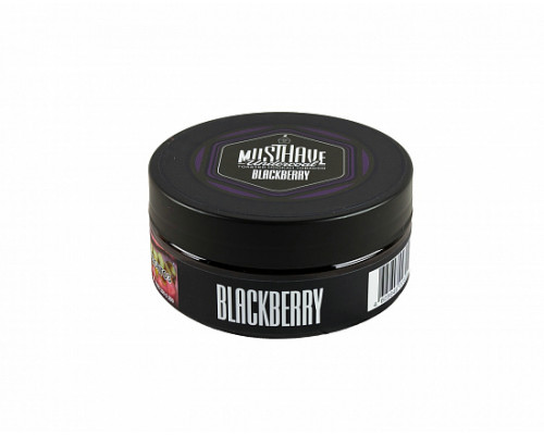 Табак для кальяна Must Have Blackberry (Мастхэв - Ежевика) -125 гр